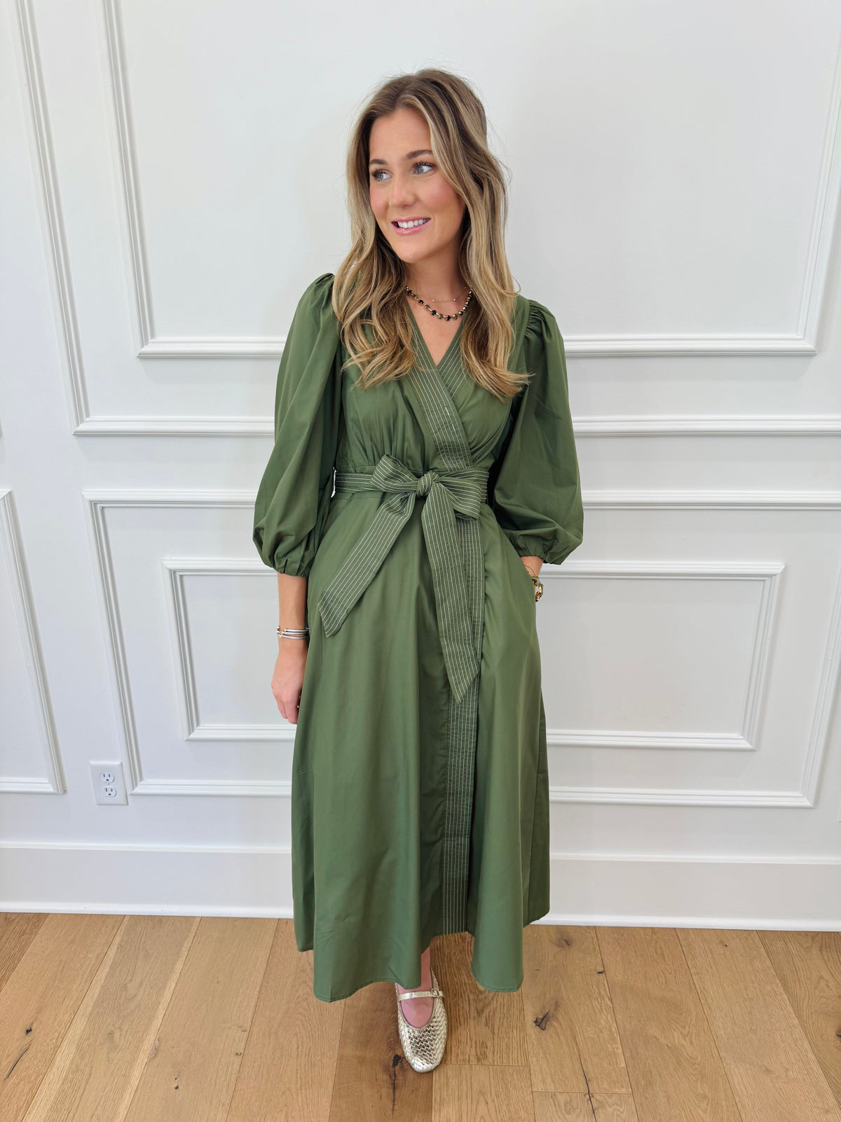 Emerson Dress - Olive