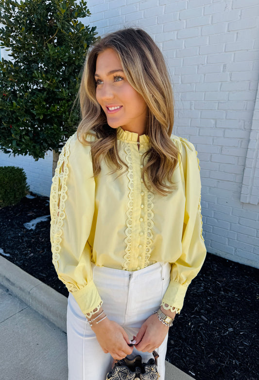 Paige Top - Yellow