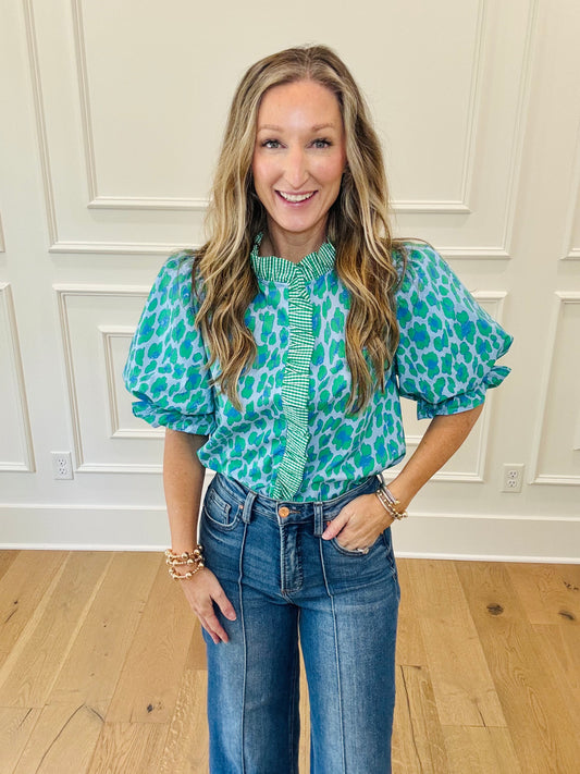Nellie Top - Green