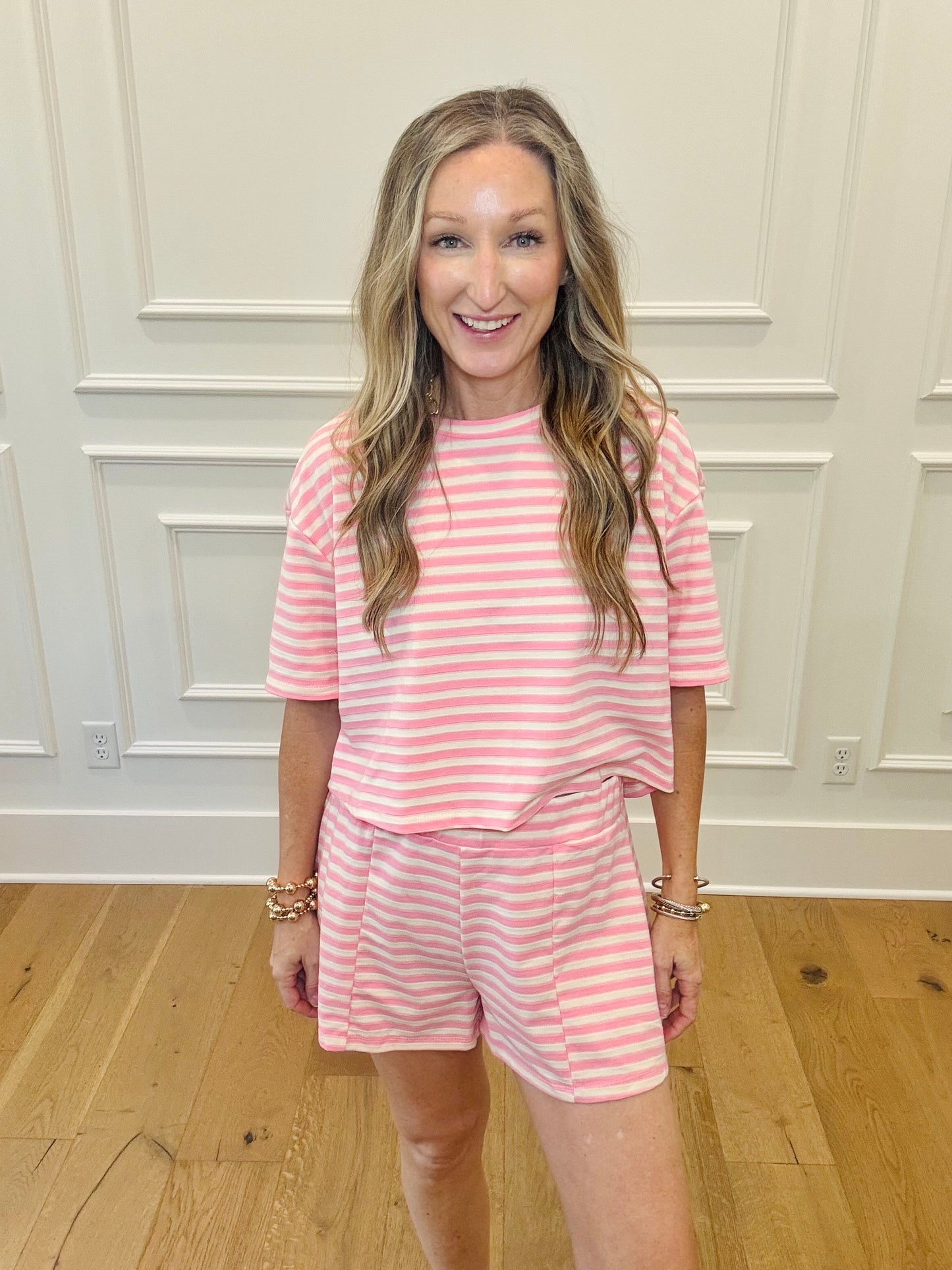 Kassie Short Set - Pink