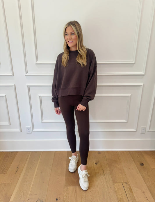 On Repeat Pullover - Brown