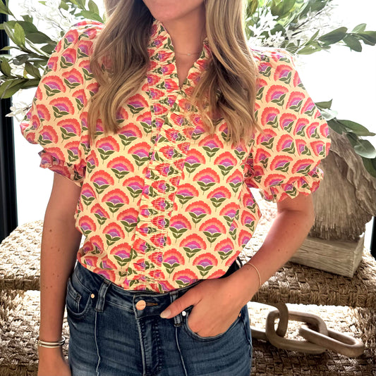 Mimi Top - yellow