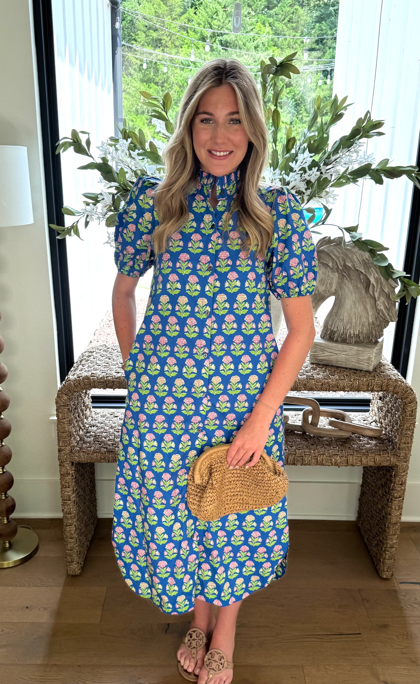 Laken Dress - Blue