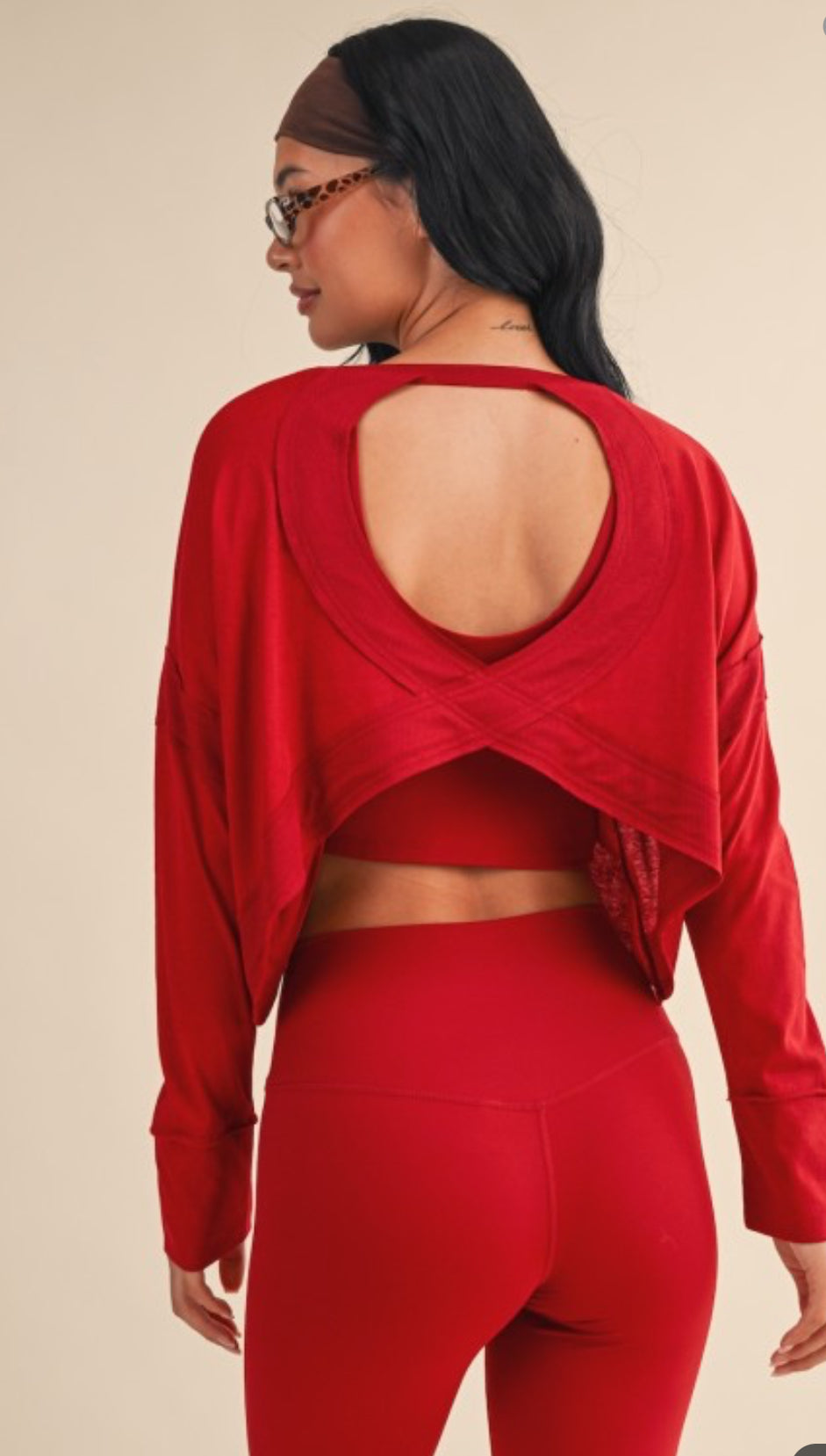 Daily Routine Tee - Dark Red