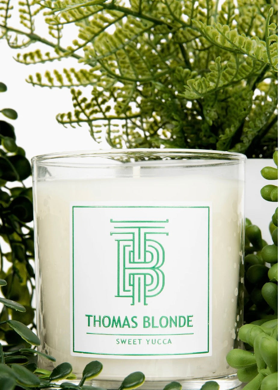 Thomas Blonde Candle - Sweet Yucca