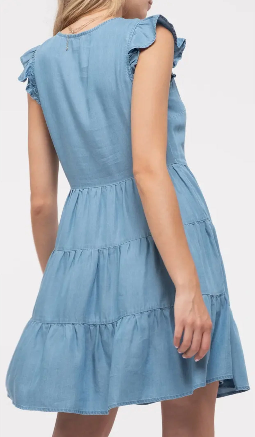 Lainey Chambray denim dress