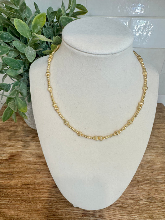Multi Beaded Chain Necklace