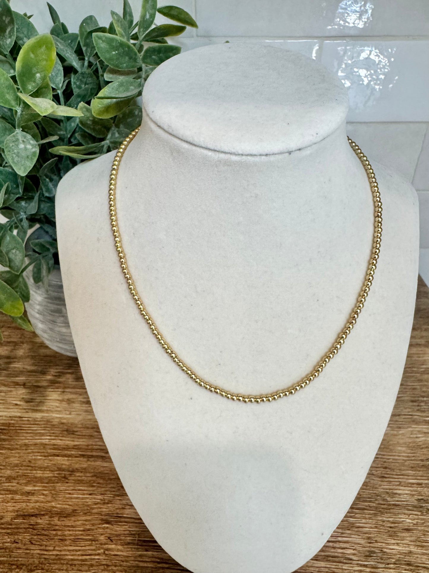 Mini Beaded Necklace