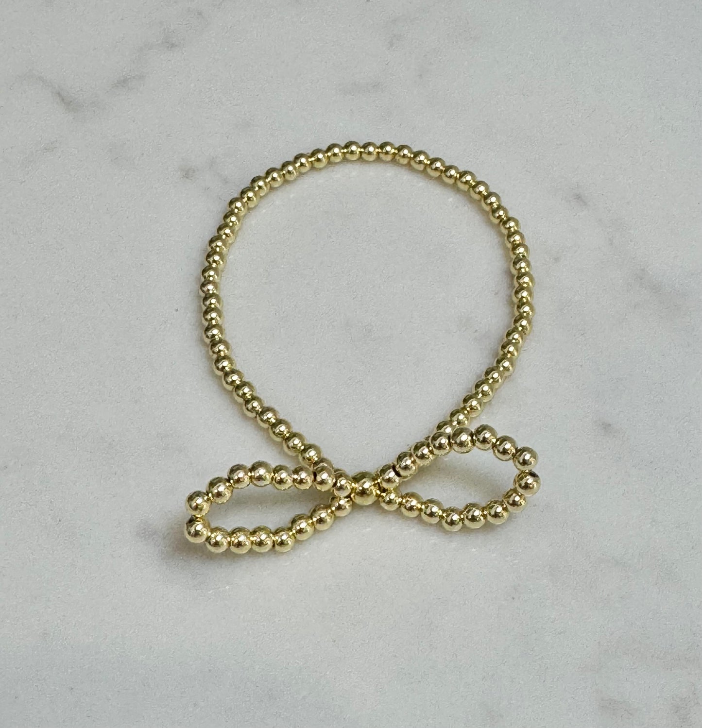 Bow Beaded Bracelet