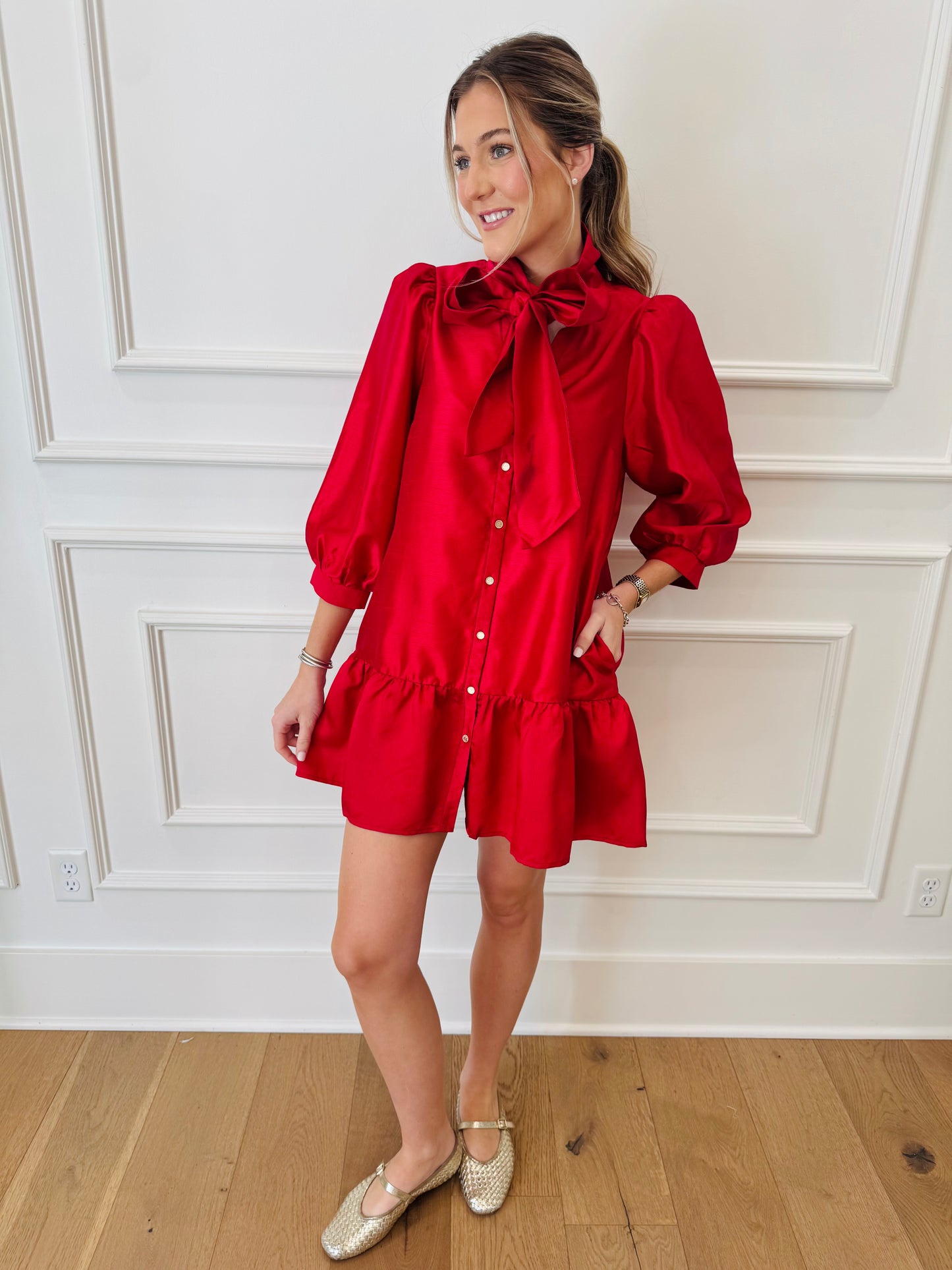The Very Merry Dress - Red