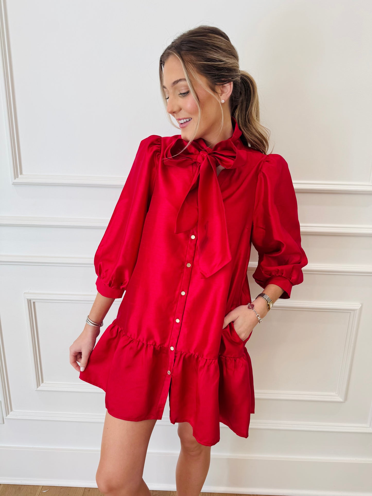 The Very Merry Dress - Red