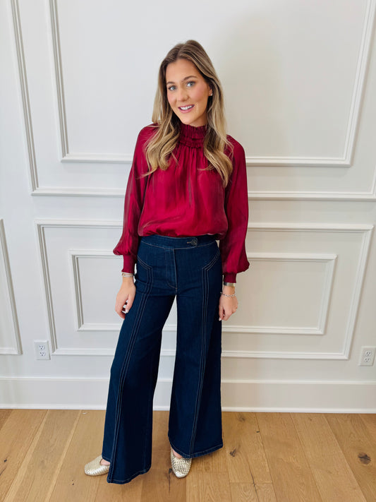 The Holly Top - Red