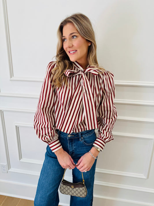 Hadley Tie Top