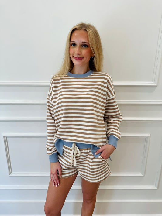 The Hampton Sweatshirt - Tan