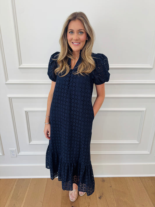 Madeline Eyelet Maxi