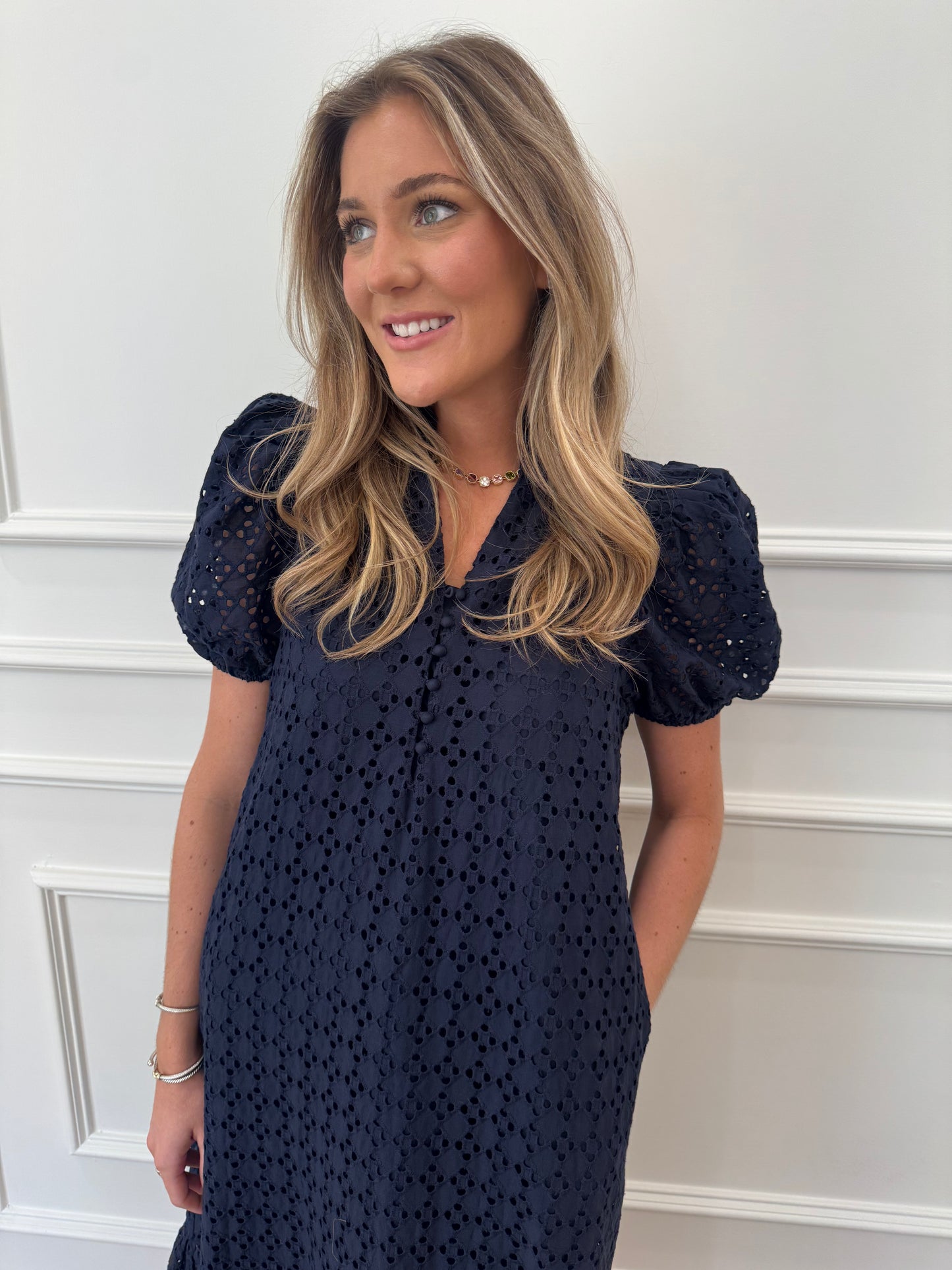 Madeline Eyelet Maxi